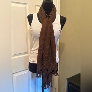 Echo Brown Scarf